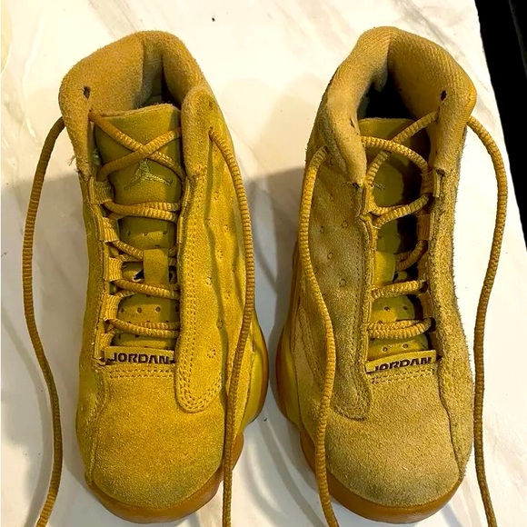 Nike Air Jordan 13s wheat youth size 11